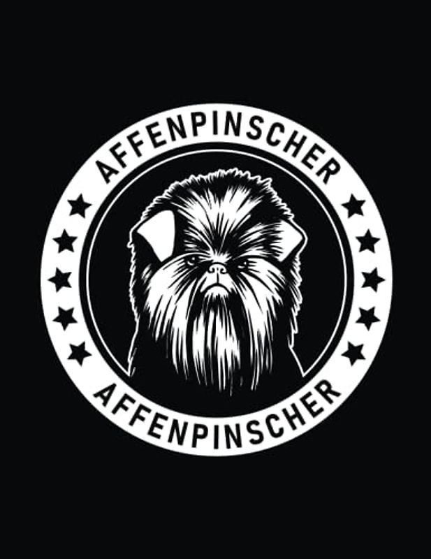 Affenpinscher: Affenpinscher Notebook Dog Lover’s Journal, 8.5 x 11 inches (21.59 x 27.94 cm), 200 lined pages
