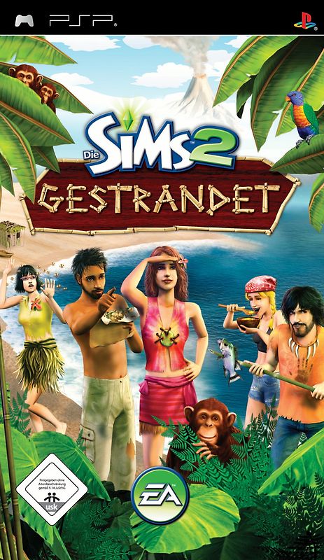 Sims 2: Die, Gestrandet Platinum PlayStation Portable