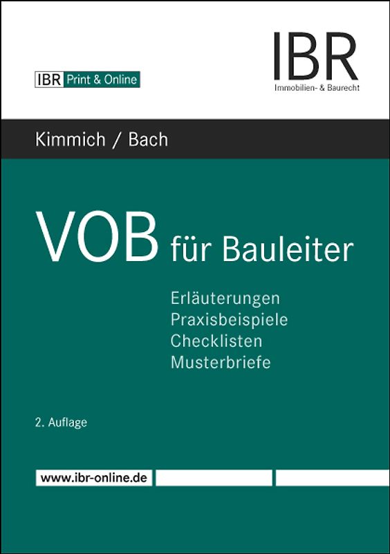 VOB für Bauleiter