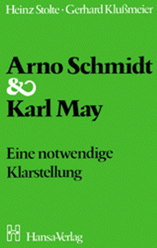 Arno Schmidt und Karl May