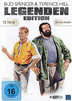 Bud Spencer & Terence Hill [5 DVDs, Legenden Edition, inkl. Fan-Poster] DVD