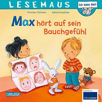 LESEMAUS 34: Max hört auf sein Bauchgefühl