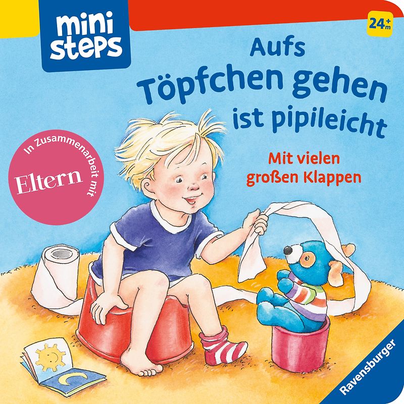 ministeps: Aufs Töpfchen gehen ist pipileicht