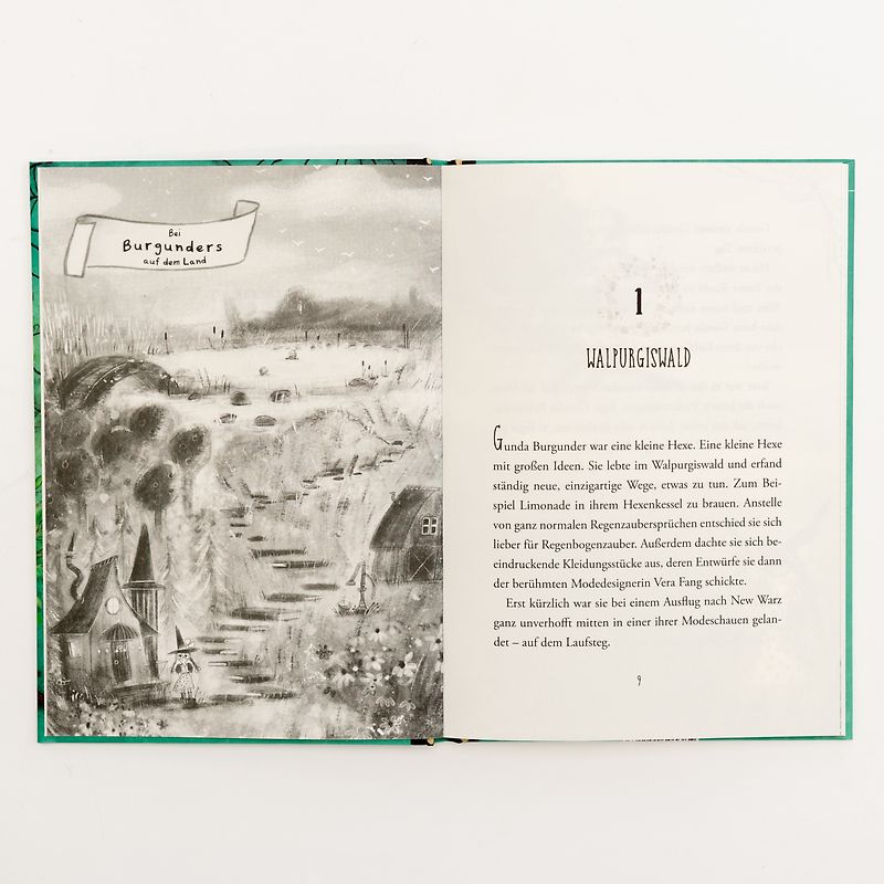 Die kleine Hexe Gunda Burgunder. Die Riesen-Überraschung