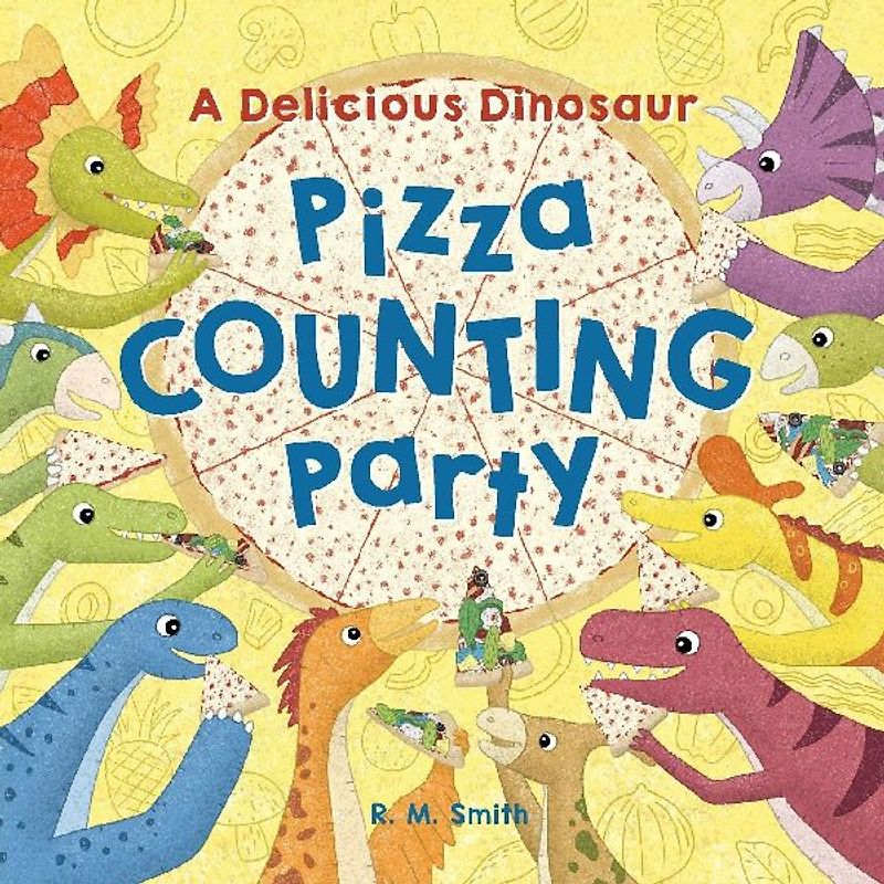 A Delicious Dinosaur Pizza Counting Party