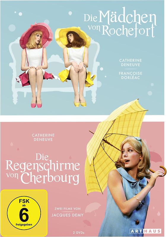 Die Mädchen von Rochefort & Die Regenschirme von Cherbourg [OmU, 2 DVDs] DVD