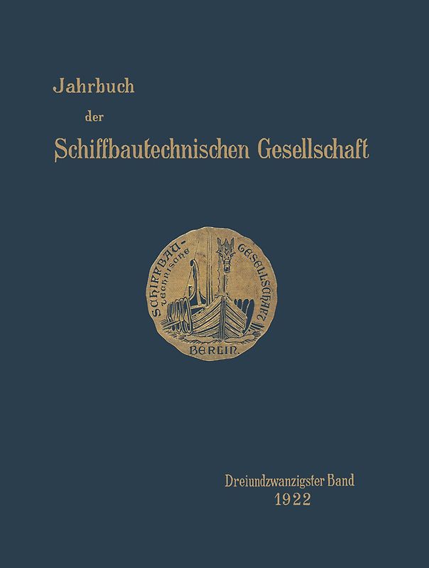 Jahrbuch der Schiffbautechnischen Gesellschaft