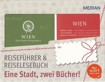 MERIAN Wien: eine Stadt, zwei Bücher