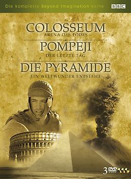 Beyond Imagination Box (3 DVDs) Colosseum / Pyramide / Pimpeji DVD