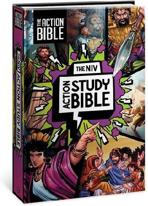 The NIV Action Study Bible, Hardcover, Full Color