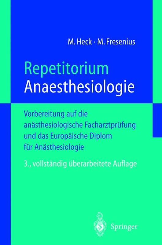 Repetitorium Anaesthesiologie