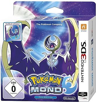 Pokémon Mond [Fan Edition inkl. Steelbook] Nintendo 3DS