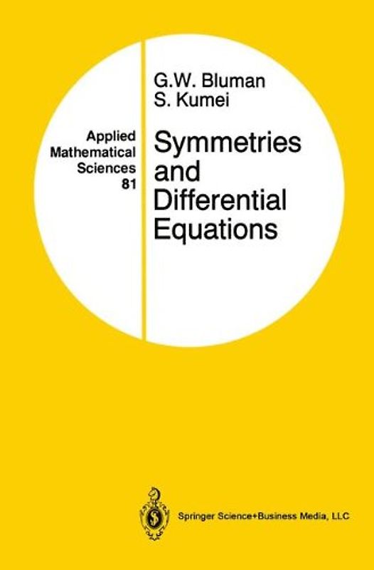 Symmetries and Differential Equations