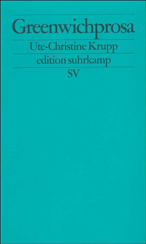 Greenwichprosa
