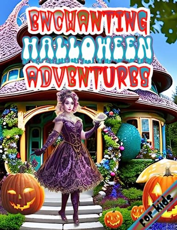 ENCHANTING HALLOWEEN ADVENTURES: A Spooky Coloring Journey for Kids