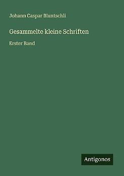 Gesammelte kleine Schriften