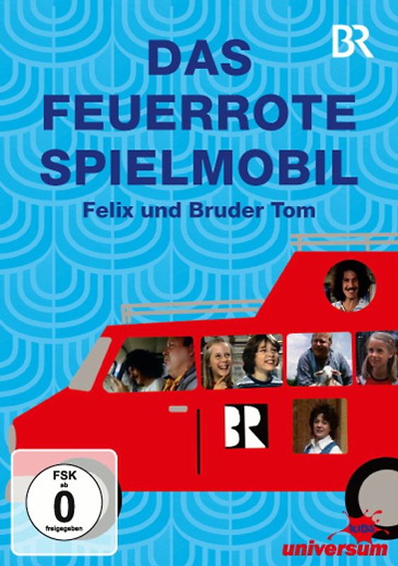 Das Feuerrote Spielmobil - Felix und Bruder Tom DVD