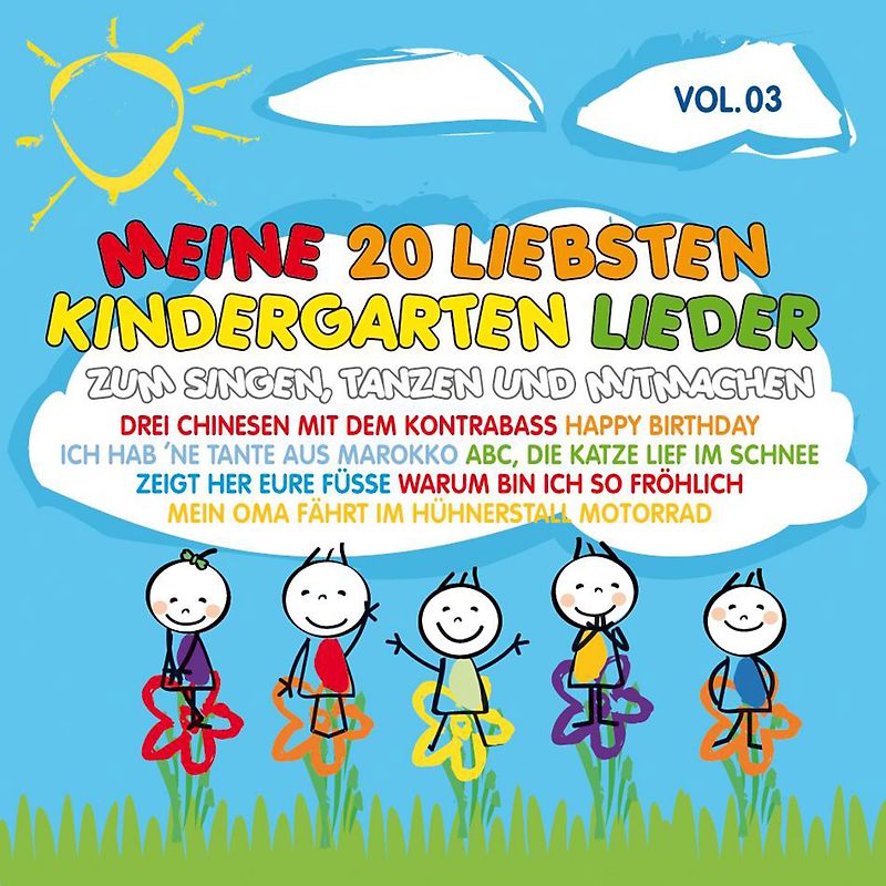 Meine 20 Liebsten Kindergarten Lieder Vol.3