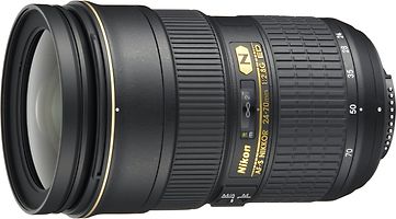 Nikon AF-S NIKKOR 24-70 mm F2.8 ED G IF 77 mm Filtergewinde (Nikon F Anschluss) schwarz