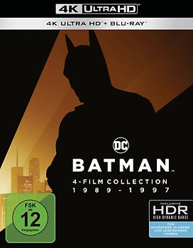Batman 1989-1997 [inkl. Blu-ray] 4K Ultra HD Blu-ray