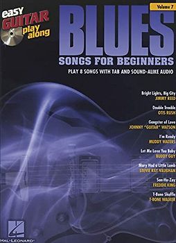 Easy Guitar Play-Along Volume 7: Blues Songs for Beginners (Buch&CD) (Easy Guitar Play-Along (Numbered)) - Hal Leonard Music Publishing