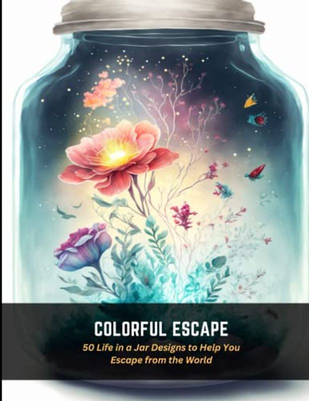 Colorful Escape: 50 Life in a Jar Designs to Help You Escape from the World