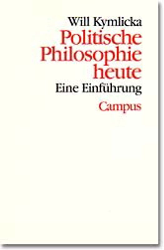 Politische Philosophie heute