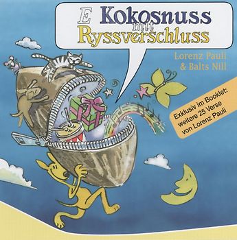 E Kokosnuss mit Ryssverschluss
