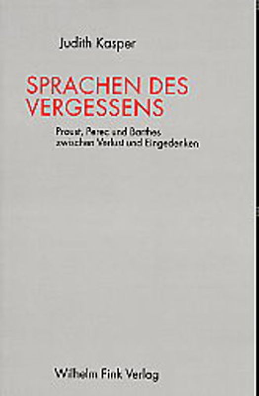 Sprachen des Vergessens