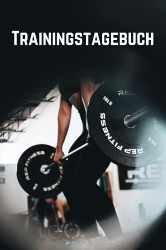 Trainingstagebuch: Trainingsbuch zum Füllen | Für 100 Sitzungen | Trainingsplaner | Geschenkidee