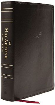 Nasb, MacArthur Study Bible, 2nd Edition, Leathersoft, Black, Comfort Print