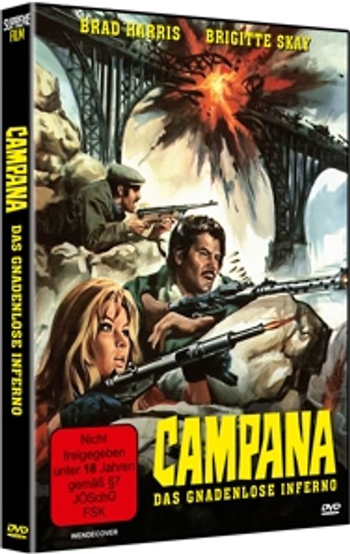 Campana - Das Gnadenlose Inferno - Cover a DVD