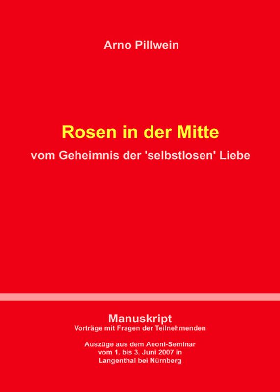 Rosen in der Mitte