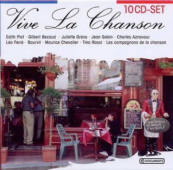 Various - Vive la Chanson-Wallet Box