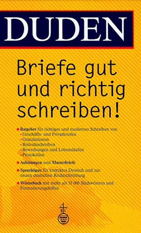 Duden - Briefe gut und richtig schreiben!