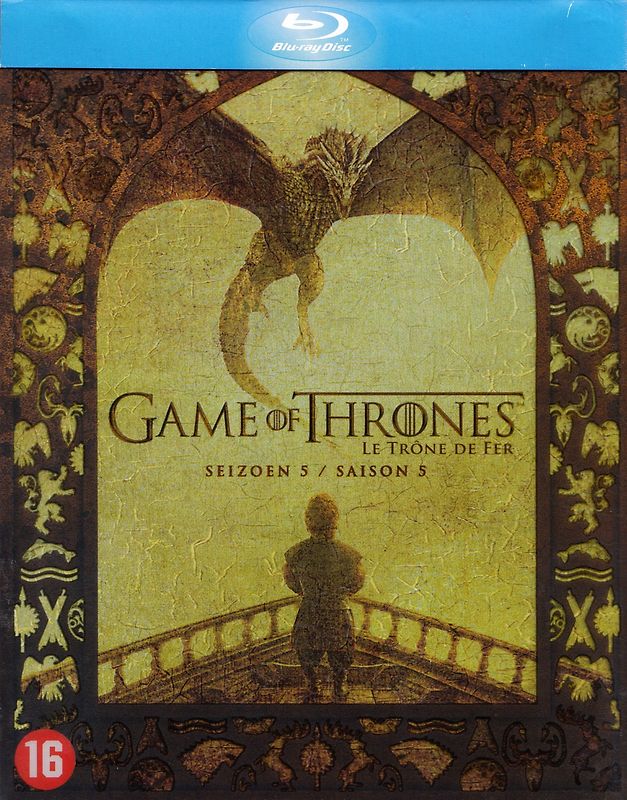 Game of Thrones: Le Trône de Fer - Seizoen 5 / Saison 5 [4 Discs, NL Import] Blu-ray Disc