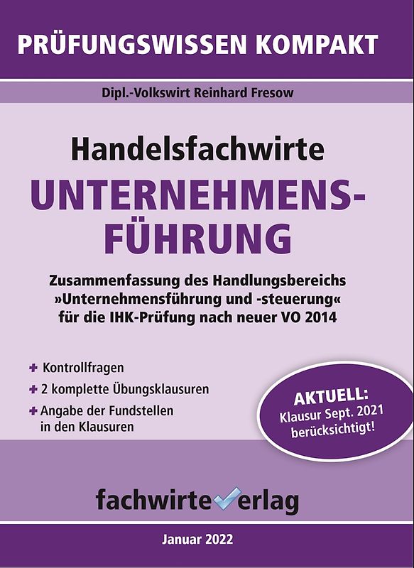 Handelsfachwirte: Unternehmensführung