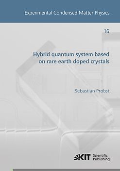 Hybrid quantum system based on rare earth doped crystals