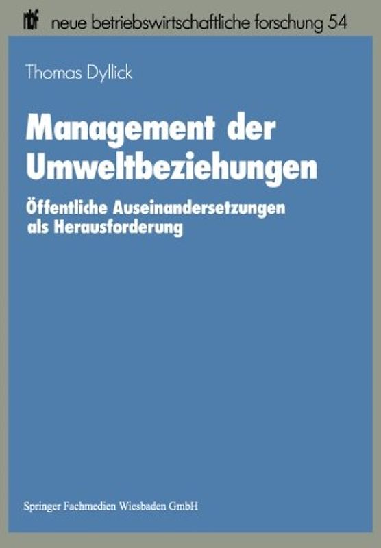 Management der Umweltbeziehungen