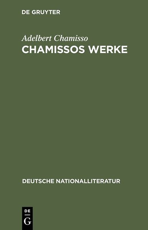 Chamissos Werke