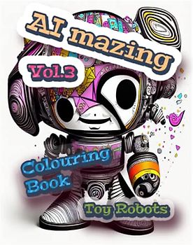 AI Mazing Volume 3 Colouring Book: Toy Robots