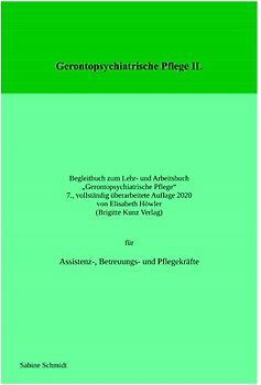 Gerontopsychiatrische Pflege II.
