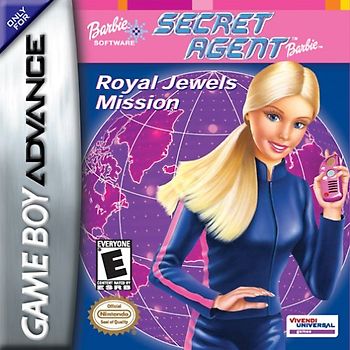 Barbie secret agent Royal jewels mission - Game Boy Advance - US Nintendo Game Boy Advance