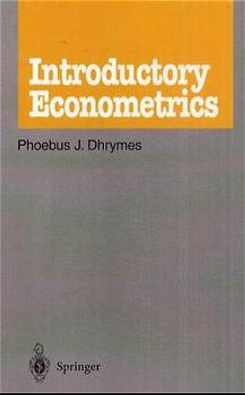 Introductory Econometrics