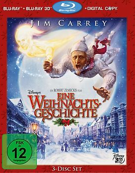 Disneys Eine Weihnachtsgeschichte 3D [inkl. 2D Version, 3 Discs] 3D Blu-ray Disc