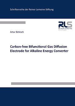 Carbon-free Bifunctional Gas Diffusion Electrode for Alkaline Energy Converter