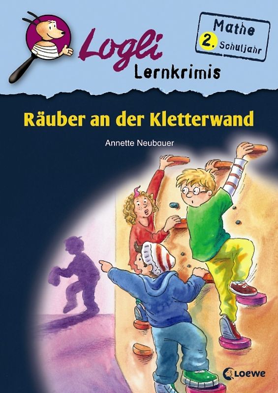 Räuber an der Kletterwand. Mathe 2. Schuljahr