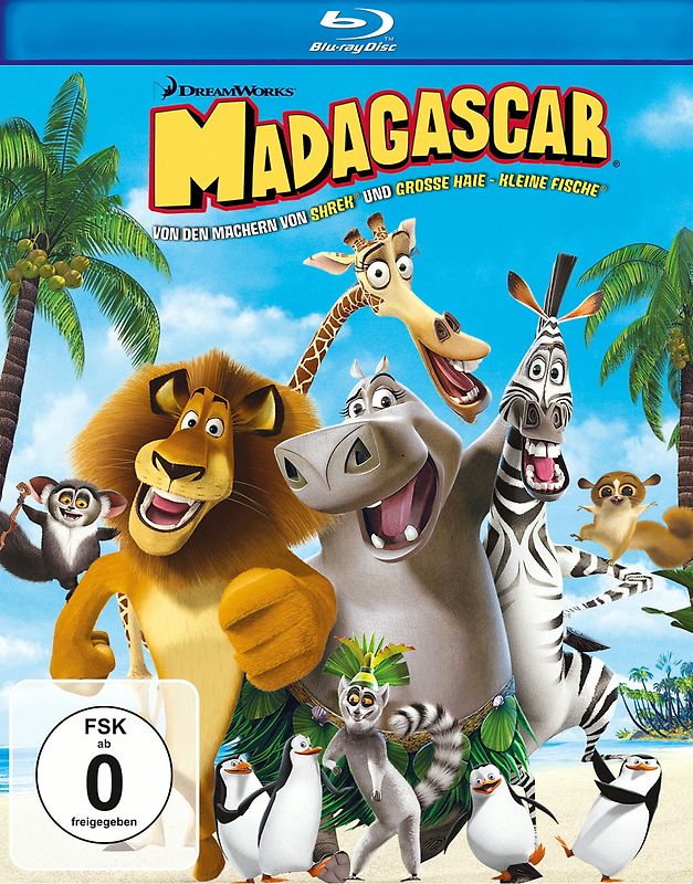 Madagascar Blu-ray Disc