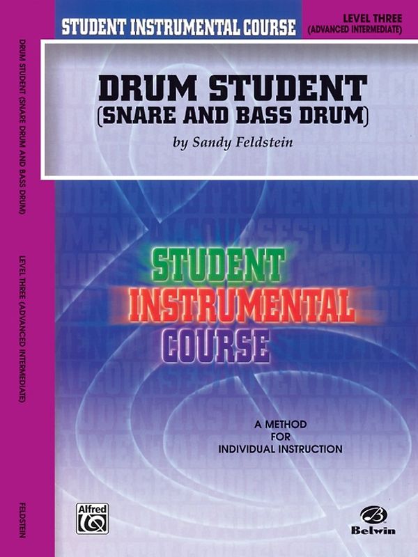 Student Instrumental Course: Drum Student, Level III