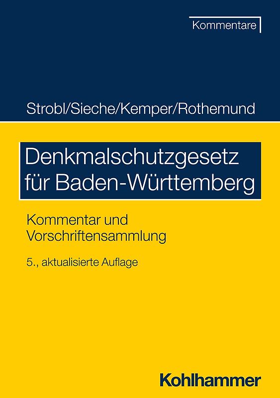 Denkmalschutzgesetz für Baden-Württemberg